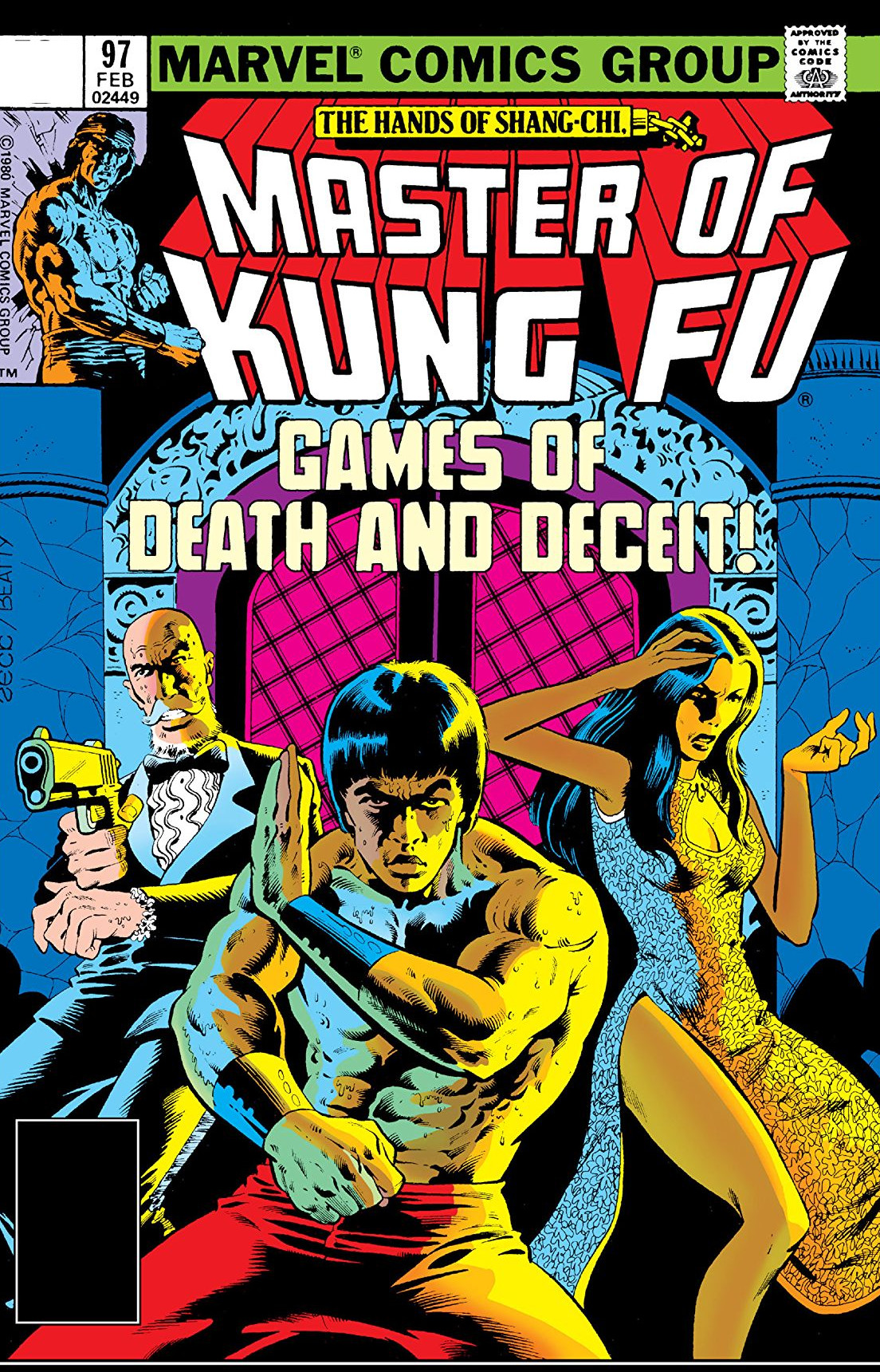 mike zeck master of kung fu