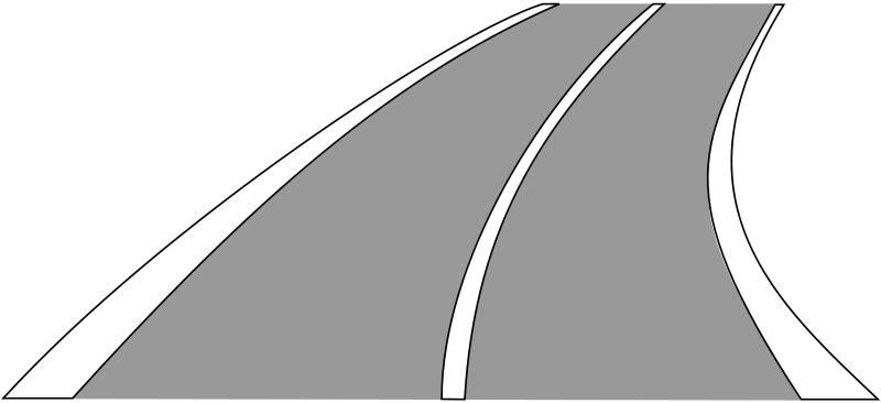 Fahrstreifenbegrenzung und Fahrbahnbegrenzung – Fahrschule