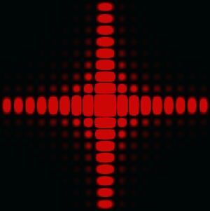 Square diffraction