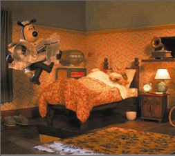 The Snoozatron - Wallace and Gromit Wiki - Wikia diagram of dog running 