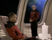 Sisko and Picard