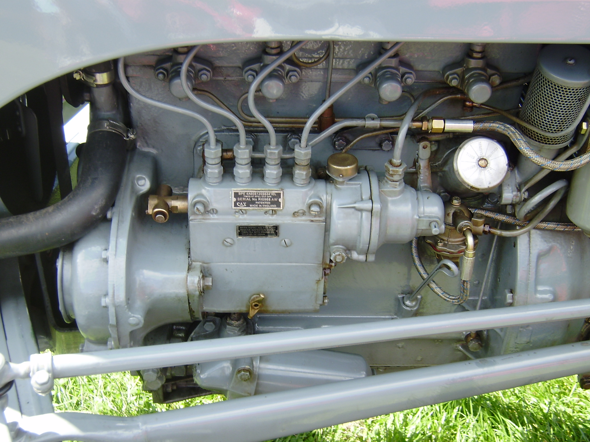 CAV injector pump on a Ferguson