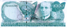 SanLorenzo-BankNote-1000Quidos