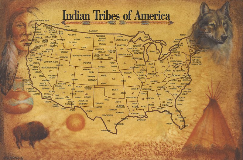 Unraveling the Tapestry: A Journey Through the Native Tribes Map of North America