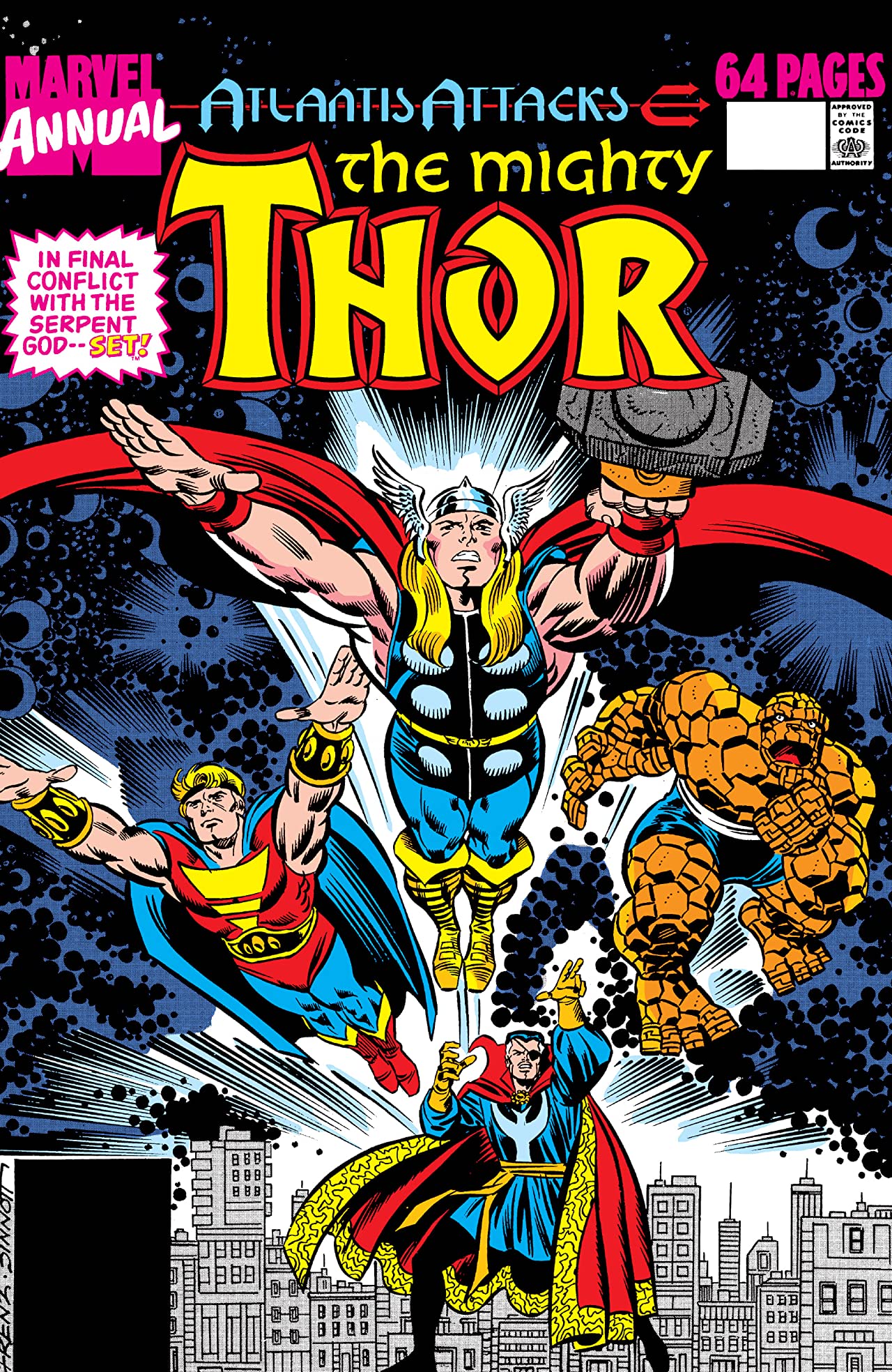 Thor Annual Vol 1 14 Marvel Comics Database