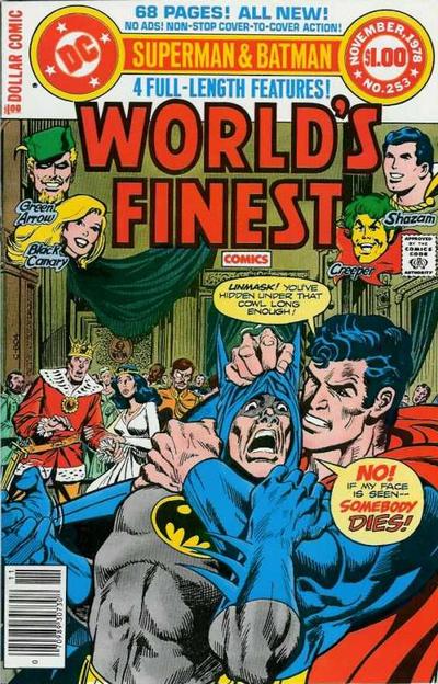 dc comics world's finest collection