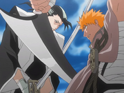 Ichigo vs Byakuya