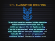 ONI Warning