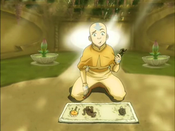 Aang finds out