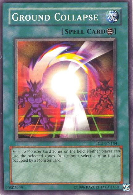Ground Collapse - Yu-Gi-Oh! - It's time to Duel!