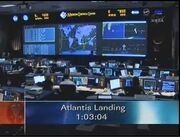 Atlantis Landing Clock