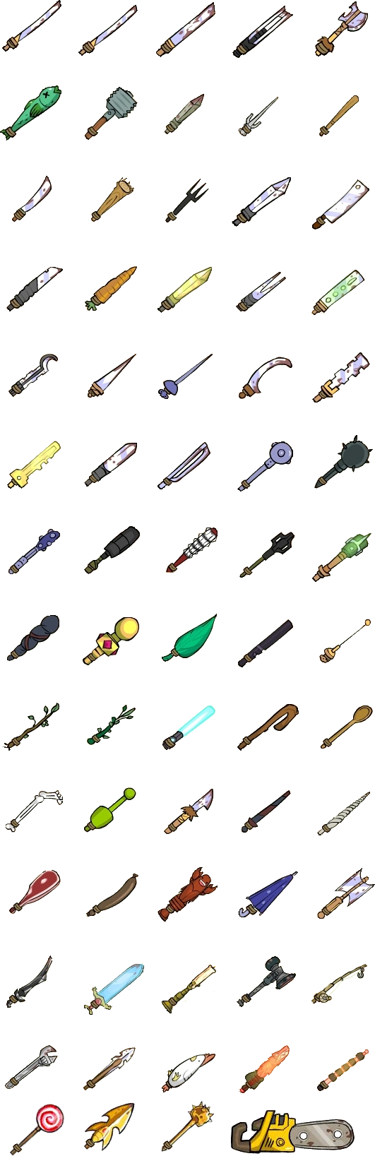 Weapon Images Castle Crashers Wiki Levels, Characters, Weapons, and