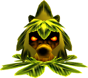 legend of zelda plant monster