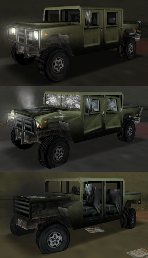 Vehicle damage (GTAVC)