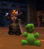 Tiny Green Ragdoll