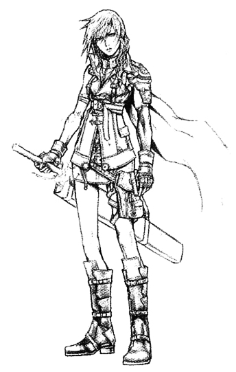 Final Fantasy Xiii Coloring Pages Final Fantasy Xiii Coloring Pages