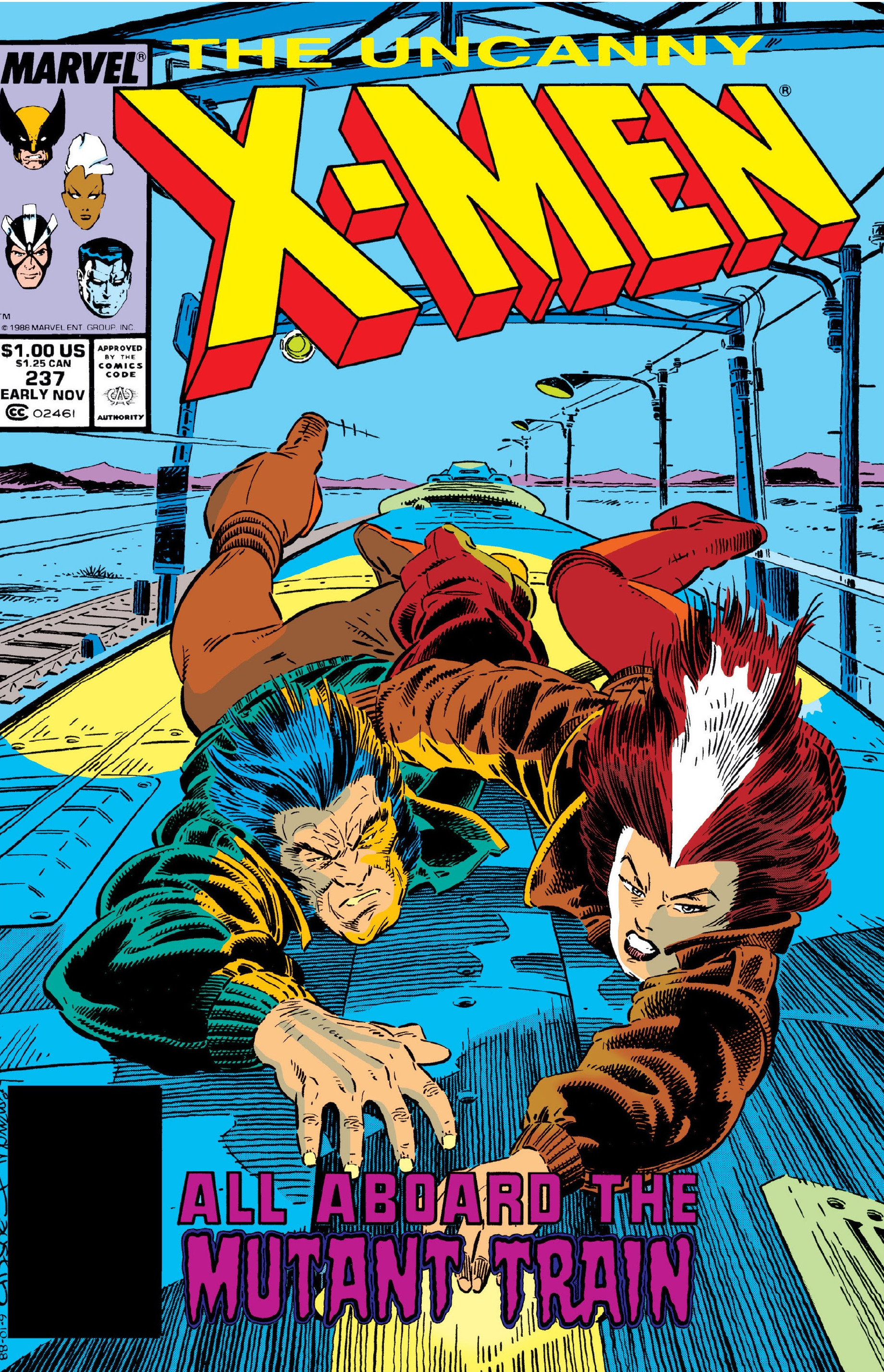 Uncanny XMen Vol 1 237 Marvel Comics Database