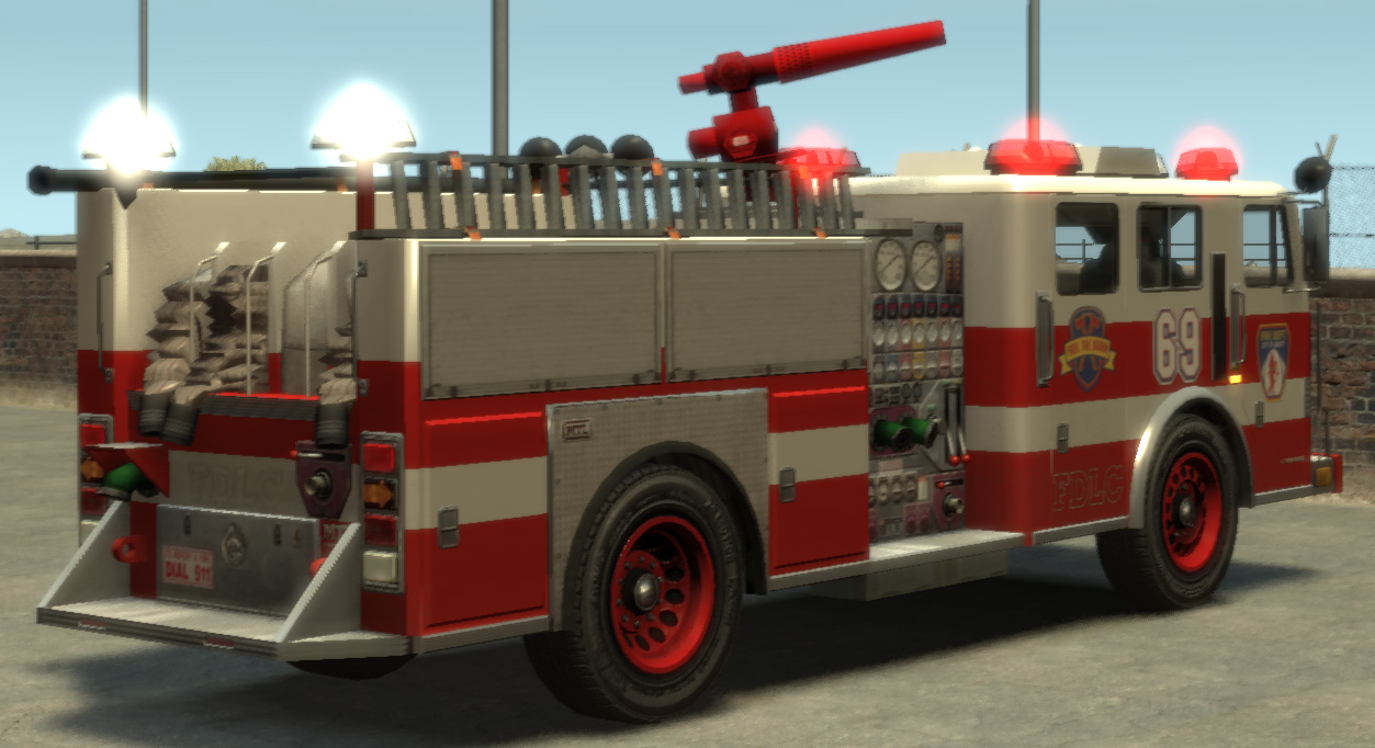 Gta V Fire Truck.