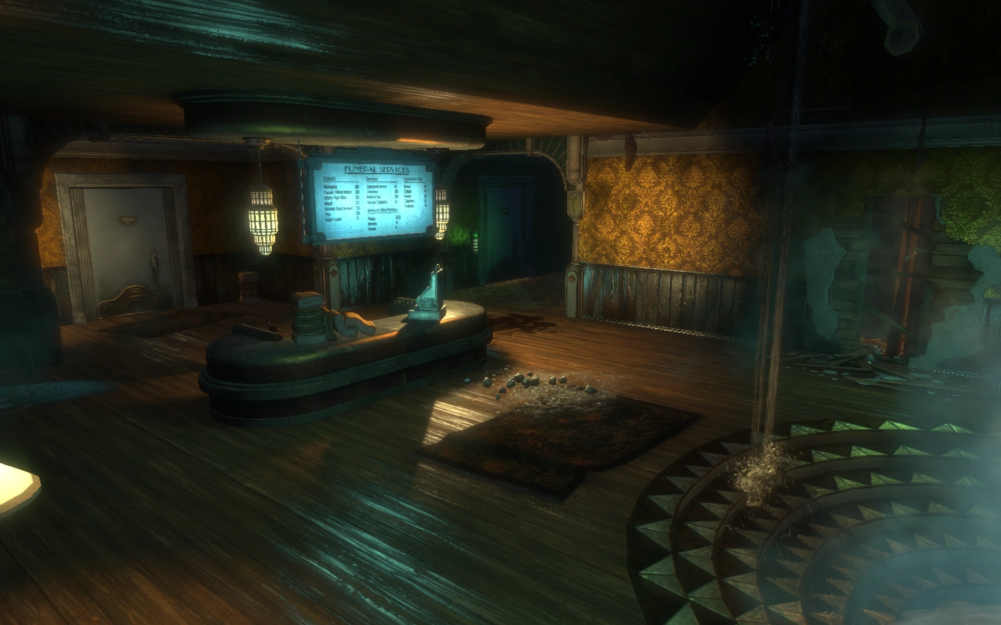 bioshock funeral home code