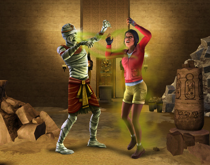 Sims 3 World Adventures Mummies Curse