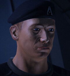 Marine in Beret