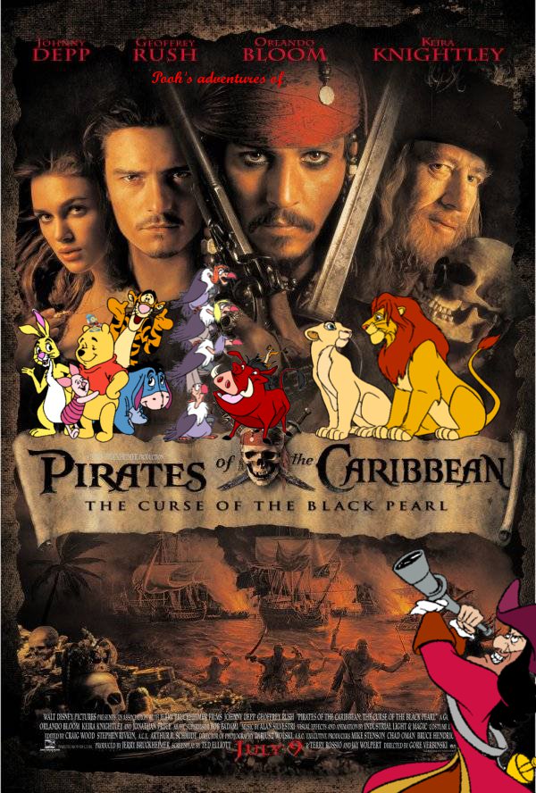 Pooh's Adventures Of Pirates Of The Caribbean: The Curse Of The Black ...