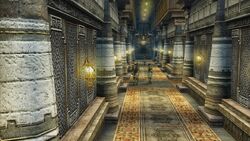 Inside palace