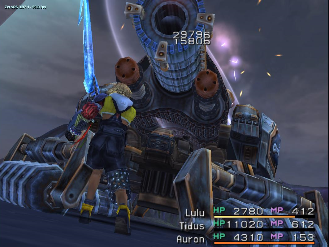Final fantasy x weapons 4 empty slots