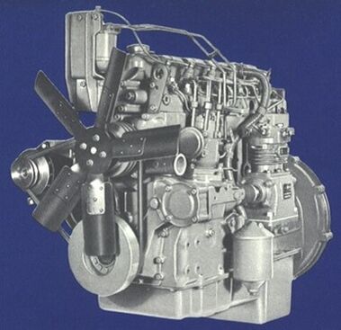 Perkins D-354 engine