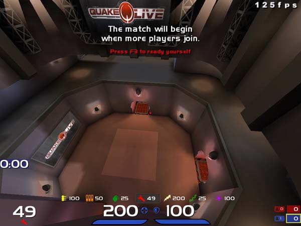 Quake Live HUD. The Heads up Display (HUD)