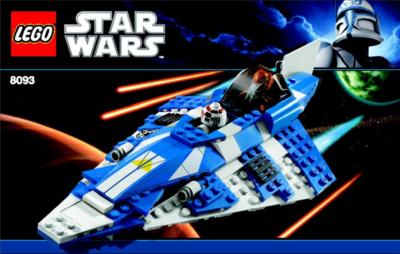 Review:8093 Plo Koon's Jedi Starfighter - Brickipedia, the LEGO Wiki