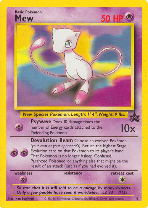 Mew tcg Pokemon Collectors Wiki