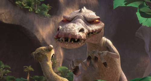 rudy the dinosaur from ice age