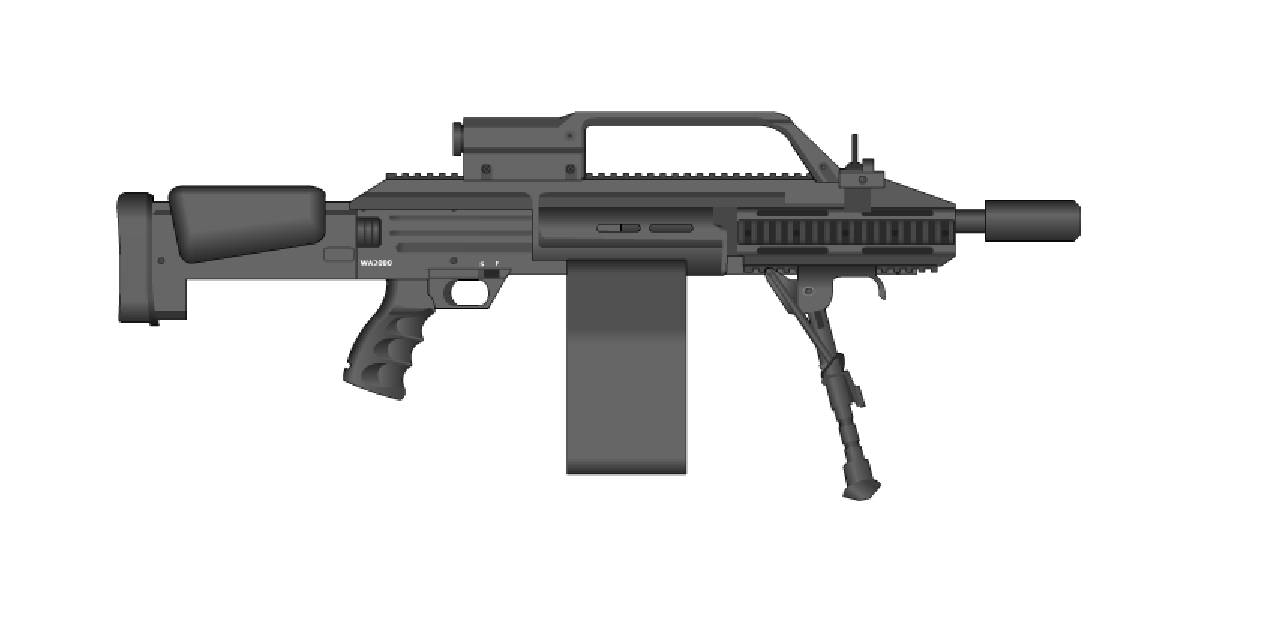 AM250 Support Gun Constructed worlds