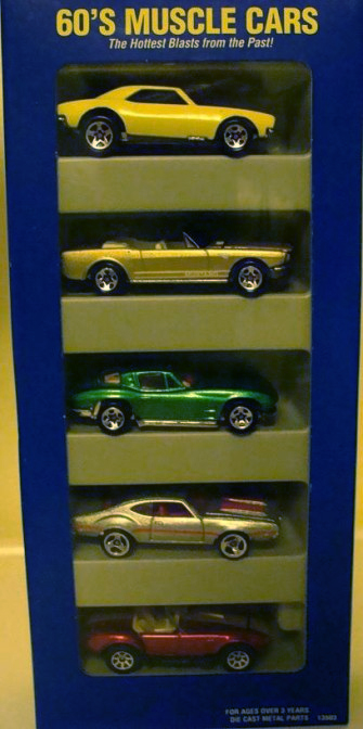hot wheels 60s muscle car collection