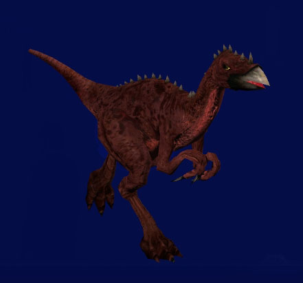 horned raptor dinosaur