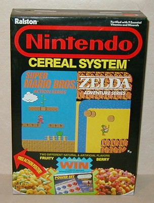 Nintendo Cereal System - Zeldapedia, the Legend of Zelda wiki