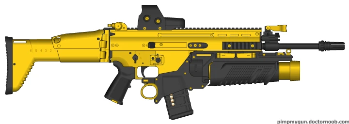 Image - PMG Gold SCAR-L.jpg - The Call of Duty Wiki - Black Ops II
