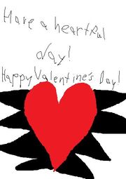 Nero's Valentines card