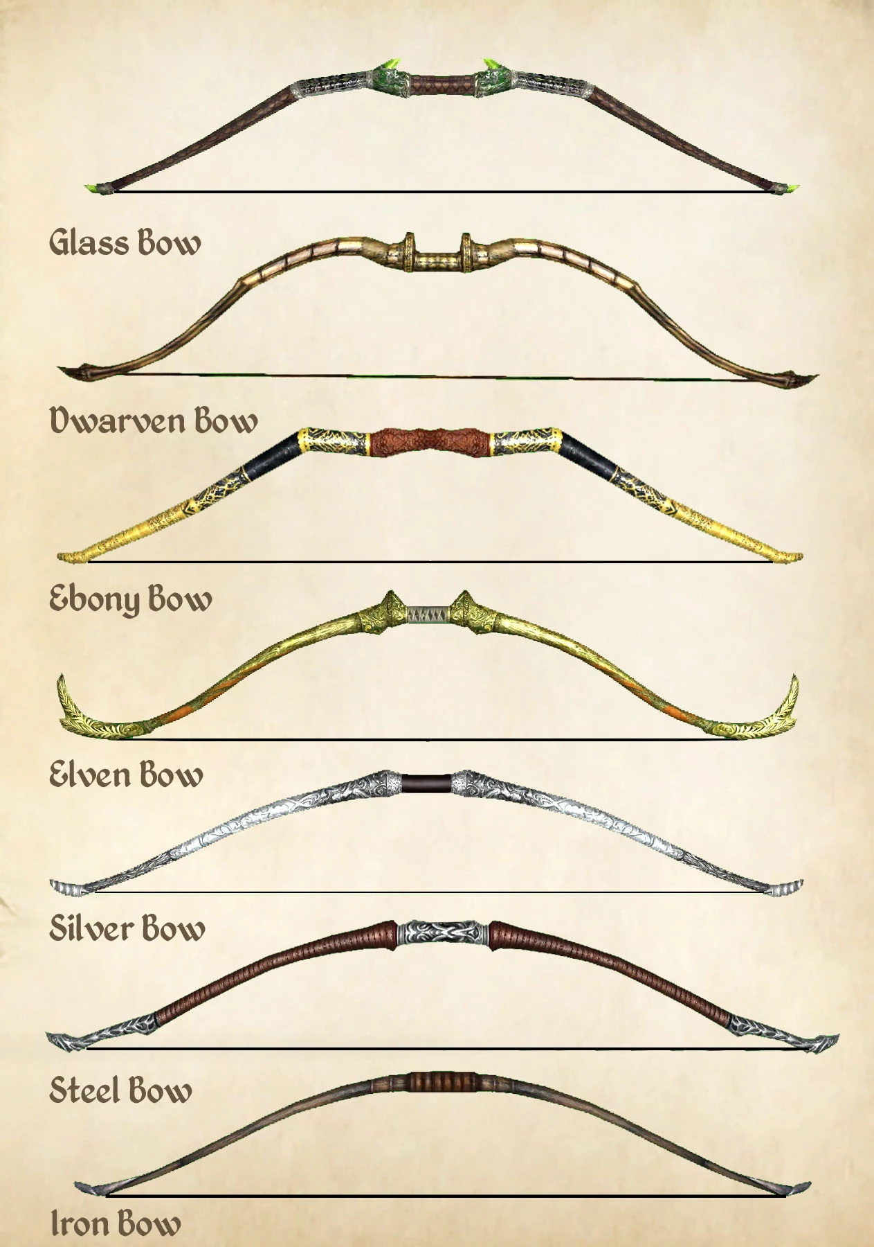 Unique bows Nehrim Wiki
