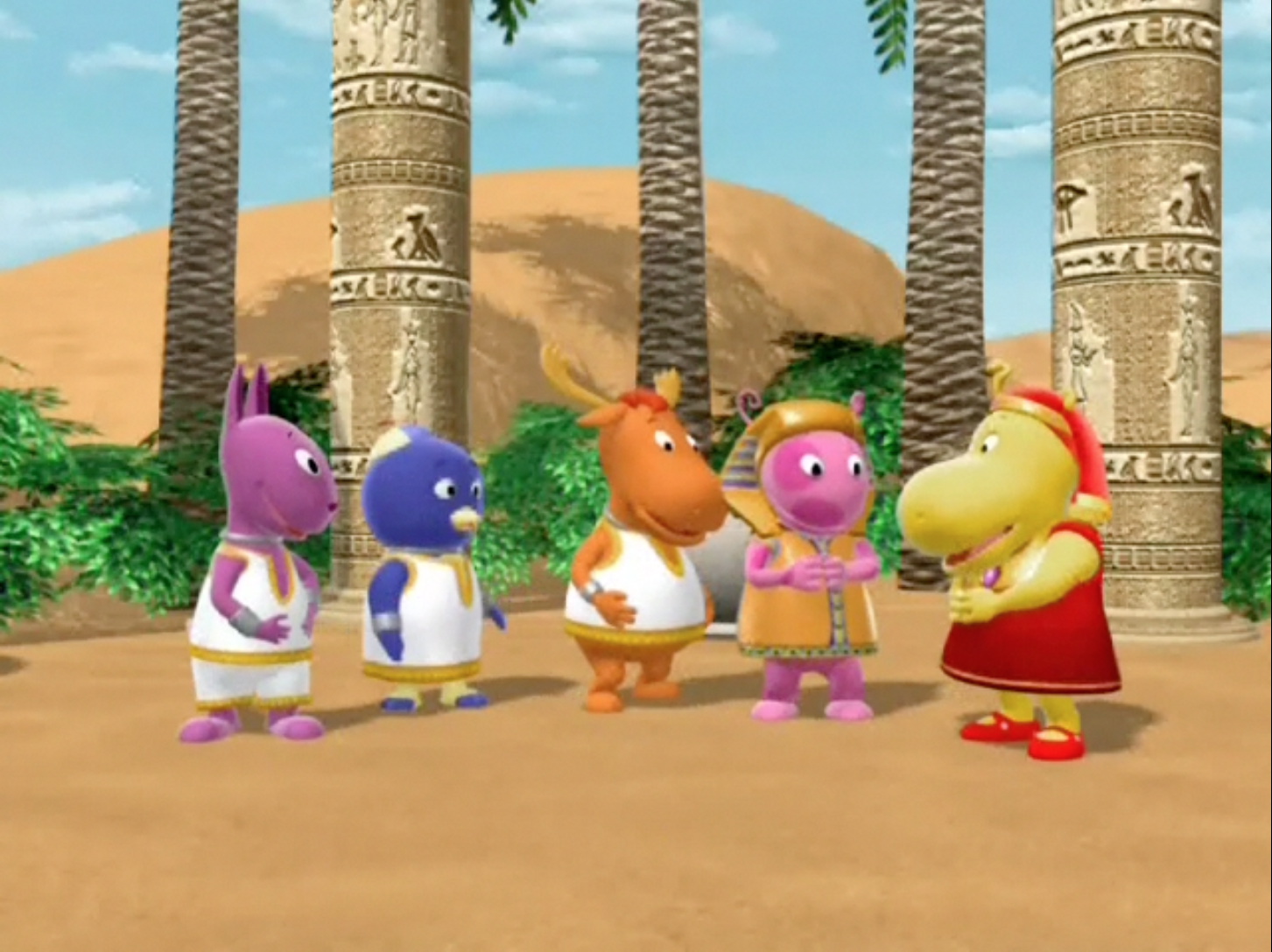 Image The Key To The Nile Cast The Backyardigans Wiki 8615