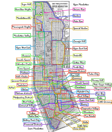 Manhattan neighborhoods
