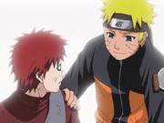 Naruto ratuje Gaarę