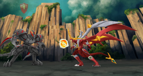 Image - Titanium Dragonoid on Bakugan Dimensions.png - Bakugan Wiki