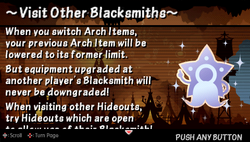 Visit other blacksmith