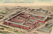 PostcardToledoWillysOverlandFactoryAerial1915