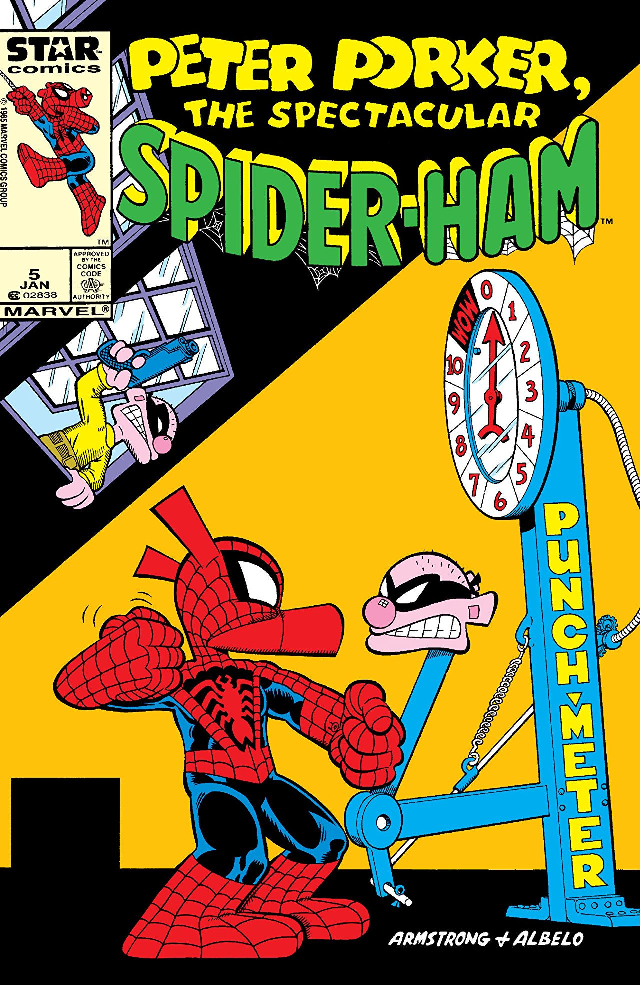 Peter Porker, The Spectacular SpiderHam Vol 1 5 Marvel Comics Database