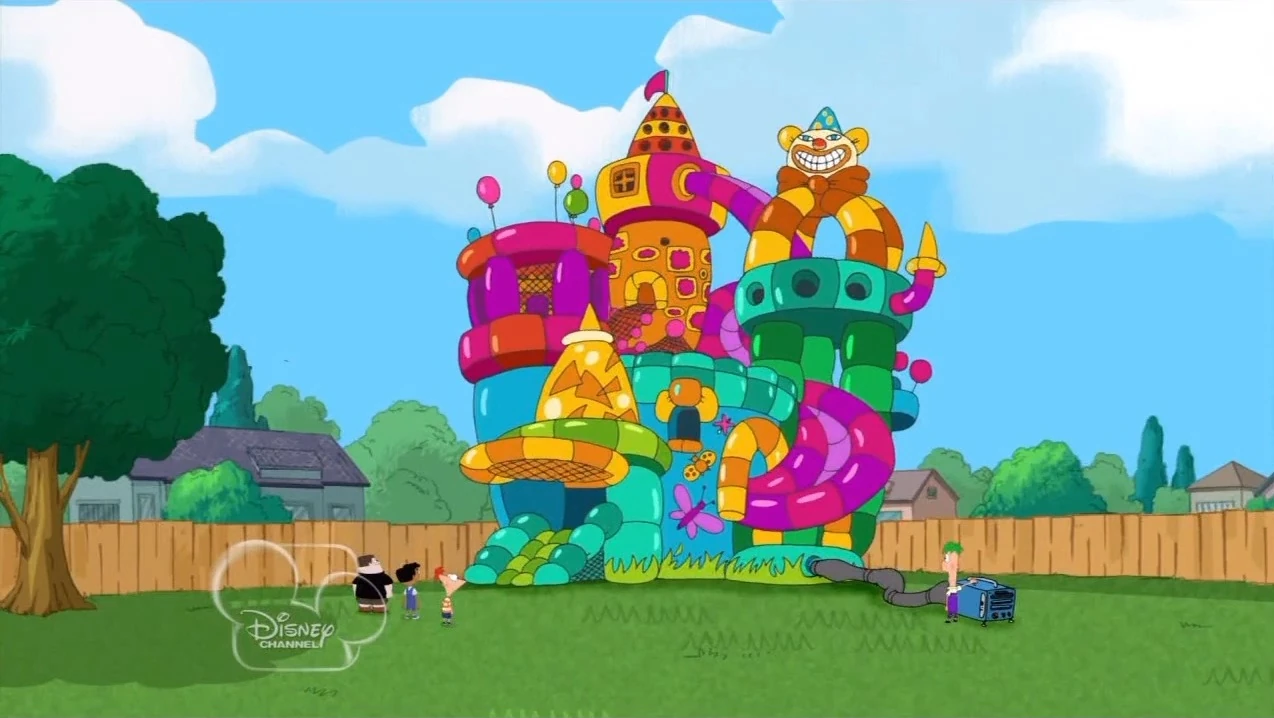 Bounce House Phineas and Ferb Wiki Your Guide to Phineas and Ferb
