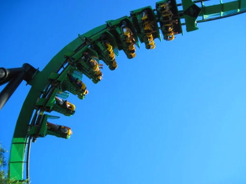 Riddler's Revenge - Coasterpedia - The Roller Coaster Wiki