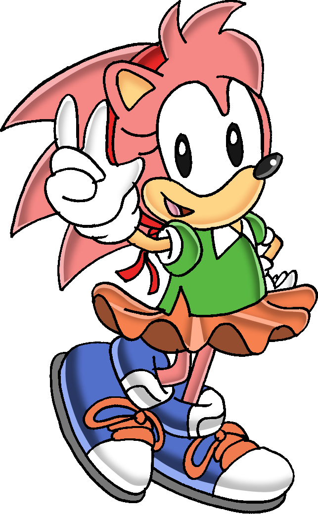 Image Classic Amy Rosepng Sonic News Network The Sonic Wiki 